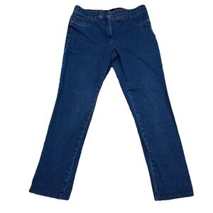 Style & Co Women's Size‎ 10 Stretch Knit Bootcut Jeans Blue Mid Rise